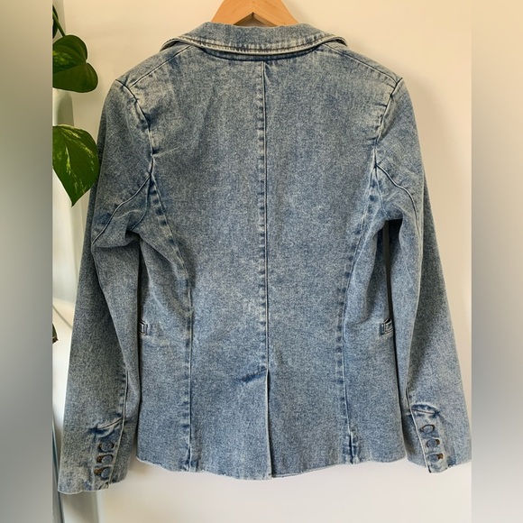 Veveret Denim Blazer SZ:USM NWT’S - Picture 2 of 9
